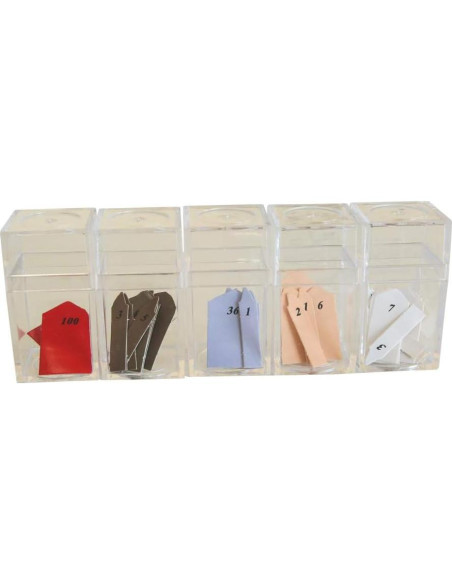 Flechas Impresas Montessori para Cadenas de Perlas Cortas Flechas Impresas Montessori para Cadenas de Perlas Cortas