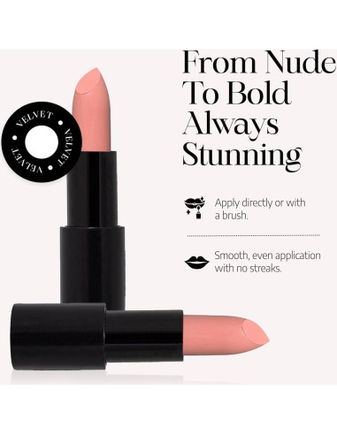 Lápiz Labial Mate Radiant Professional 01 Cantaloupe 32g