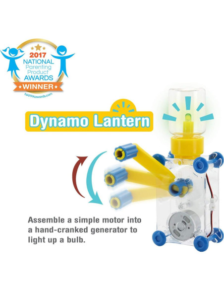 Juguete Educativo Tenergy Linterna Dynamo para Niños 14+ Juguete Educativo Tenergy Linterna Dynamo para Niños 14+