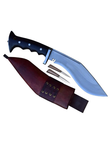 Kukri Genuino GK&CO. 20.32 cm Mango Madera Rosa Hecho a Mano