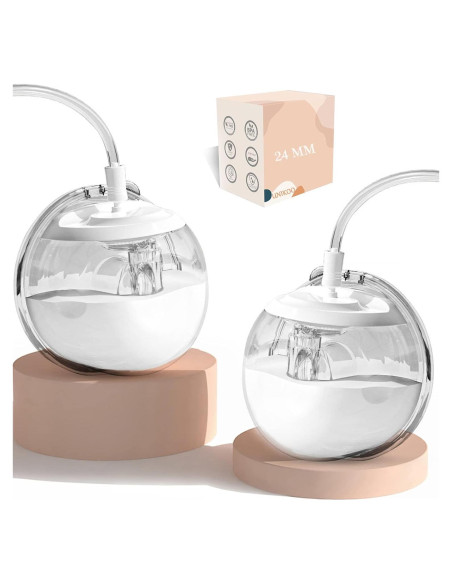 Taza Recolectora de Leche Manos Libres UNIKOO 240 ml 2 Pcs Taza Recolectora de Leche Manos Libres UNIKOO 240 ml 2 Pcs