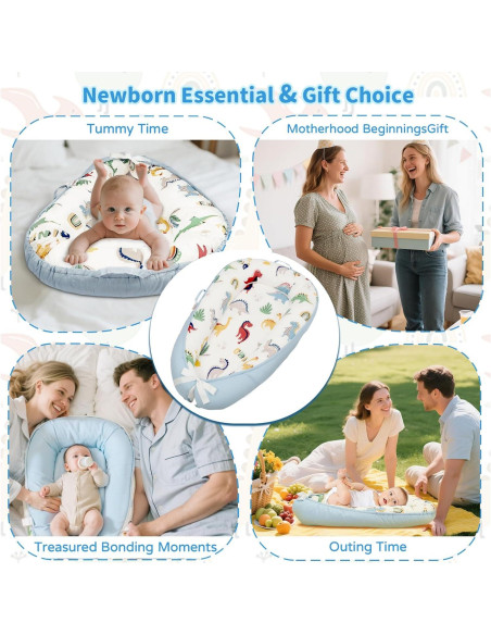 Cuna para Bebés Puxinargo - Nido Transpirable Algodón Orgánico Cuna para Bebés Puxinargo - Nido Transpirable Algodón Orgánico