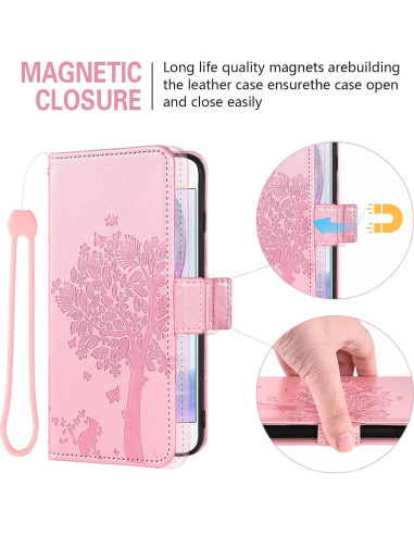 Funda Asuwish para Samsung Galaxy A10e con Protector y Soporte