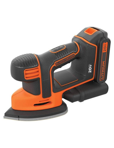 Lijadora de Hoja BLACK+DECKER 20V MAX BDCMS20C Compacta