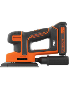 Lijadora de Hoja BLACK+DECKER 20V MAX BDCMS20C Compacta 2