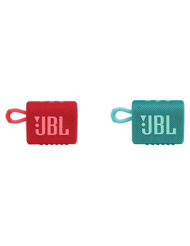 Altavoz Bluetooth JBL Go 3 Portátil Impermeable Rojo Verde