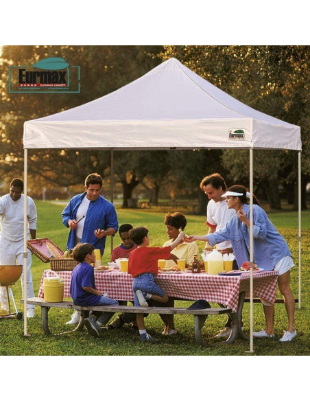 Cubierta Superior de Carpa Eurmax 5x5m Gris Resistente al Agua Cubierta Superior de Carpa Eurmax 5x5m Gris Resistente al Agua