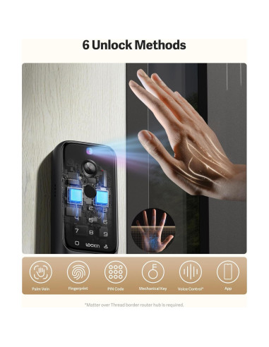 Cerradura Inteligente Lockin Veno Plus con Panel Solar 8GB