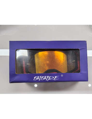 Gafas de Motocross BIBIRE MX UV400 Antivaho para Hombres y Mujeres