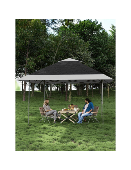 Gazebo Pop Up PeakPursuit 3.96x3.96m Gris con Mosquitera Gazebo Pop Up PeakPursuit 3.96x3.96m Gris con Mosquitera