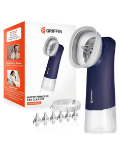 Limpiador de Oídos a Base de Agua Griffin - IPX5, 6 Puntas Reemplazo
