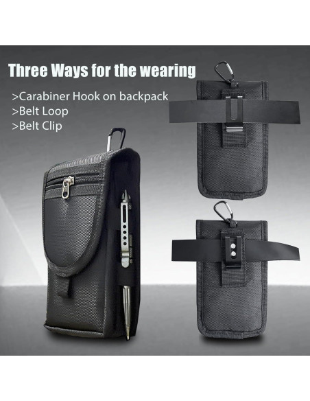 Bolsa de Herramientas de Cintura FAUDRECRO Nylon Resistente Bolsa de Herramientas de Cintura FAUDRECRO Nylon Resistente