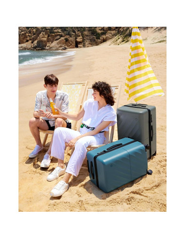 Maleta de Mano NINETYGO 20" Gris Pizarra 38L Dura PC