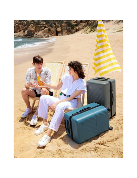 Maleta de Mano NINETYGO 20" Gris Pizarra 38L Dura PC Maleta de Mano NINETYGO 20" Gris Pizarra 38L Dura PC