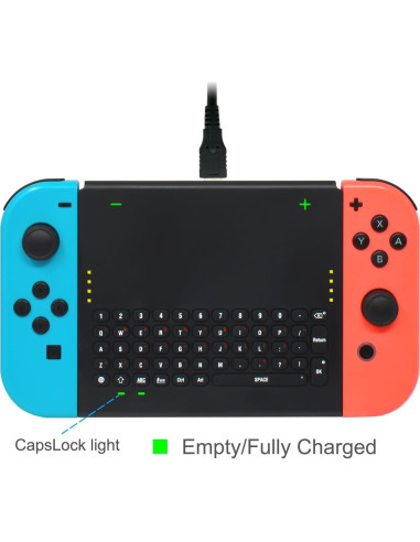 Teclado Inalámbrico FYOUNG para Nintendo Switch - Carga USB 2.4G