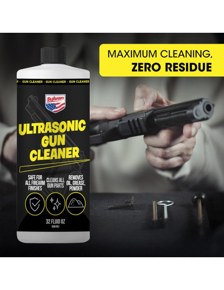 Limpiador Ultrasónico de Armas Sylvan Hills 32 oz (0.95 L) Concentrado Limpiador Ultrasónico de Armas Sylvan Hills 32 oz (0.95 L) Concentrado