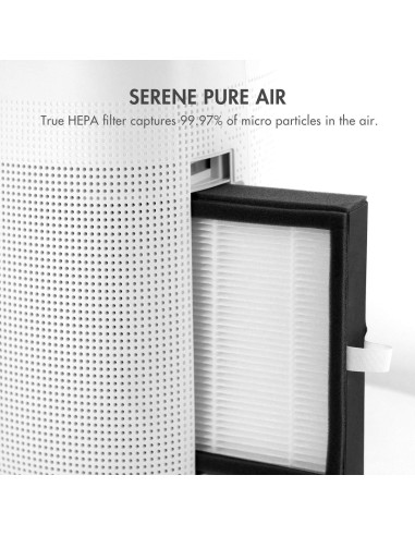 Deshumidificador Tenergy Sorbi 1L con filtro HEPA y apagado automático