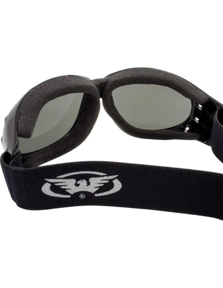 Gafas de Motociclismo Global Vision Eliminator 24 Lentes Fotochromáticas Gafas de Motociclismo Global Vision Eliminator 24 Lentes Fotochromáticas