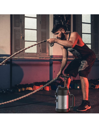 Jarra de Agua Deportiva Arslo 3.20L Aislada Negro