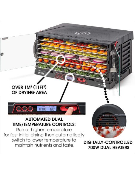 Deshidratador de Alimentos Plegable Brod & Taylor DR-710S Deshidratador de Alimentos Plegable Brod & Taylor DR-710S