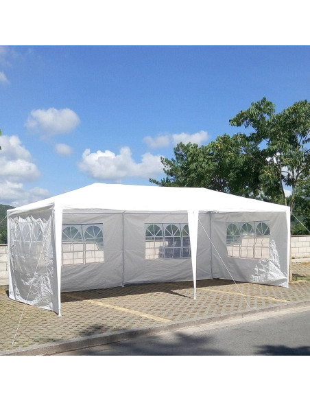 Carpa de Fiesta F Fellie Cover 3.05x6.1m Blanca Impermeable Carpa de Fiesta F Fellie Cover 3.05x6.1m Blanca Impermeable