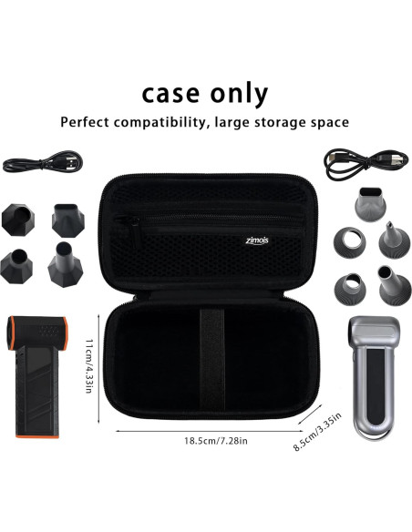 Funda Dura EVA para Soplador de Aire WOLFBOX MF100/MF50 Funda Dura EVA para Soplador de Aire WOLFBOX MF100/MF50