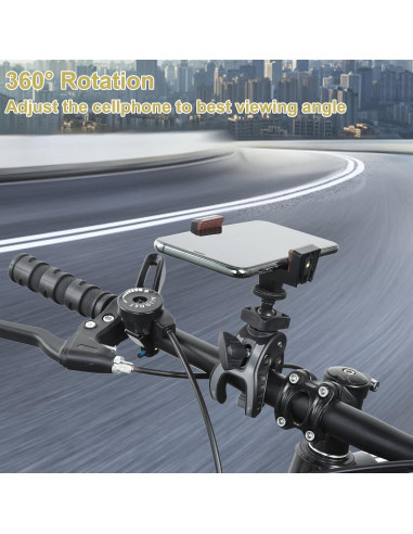 Soporte de Cámara para Bicicleta UTEBIT 360 Ajustable