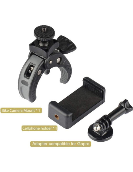 Soporte de Cámara para Bicicleta UTEBIT 360 Ajustable Soporte de Cámara para Bicicleta UTEBIT 360 Ajustable