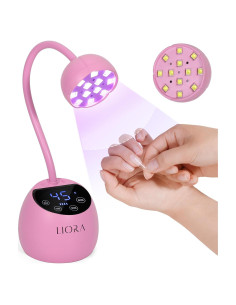 Lámpara de Uñas UV LED LIORA 24W Recargable USB Flexible