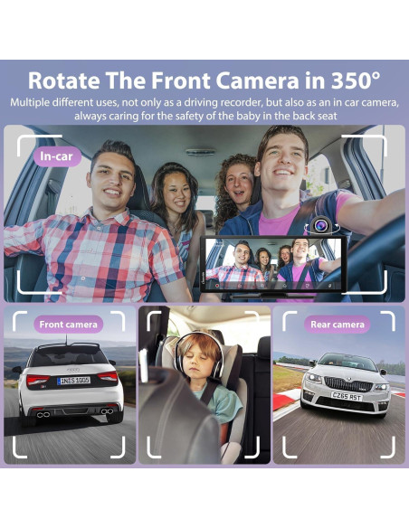Estéreo Carpuride W904 10.26" con Cámara 4K y Android Auto Estéreo Carpuride W904 10.26" con Cámara 4K y Android Auto