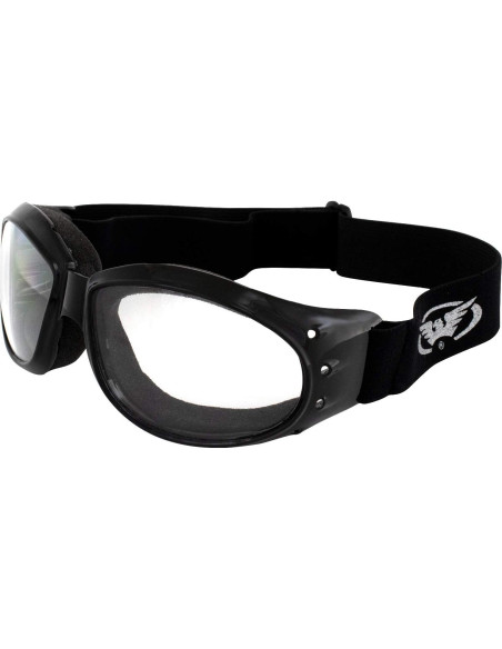 Gafas de Motocicleta Global Vision Eliminator 2 Pares Negro Gafas de Motocicleta Global Vision Eliminator 2 Pares Negro