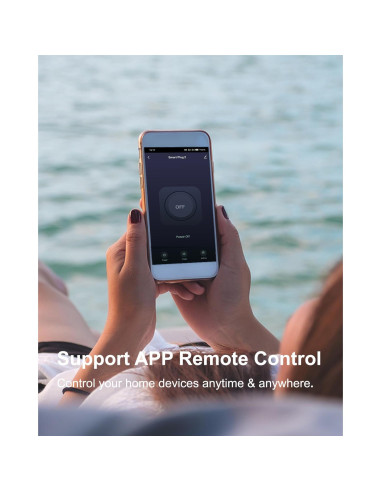 Enchufe Inteligente Wooaismart ET01 WiFi 2.4G Control por Voz