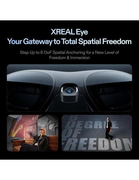 Gafas AR XREAL One Pro - Chip X1, 57 FOV, Sonido Bose Gafas AR XREAL One Pro - Chip X1, 57 FOV, Sonido Bose