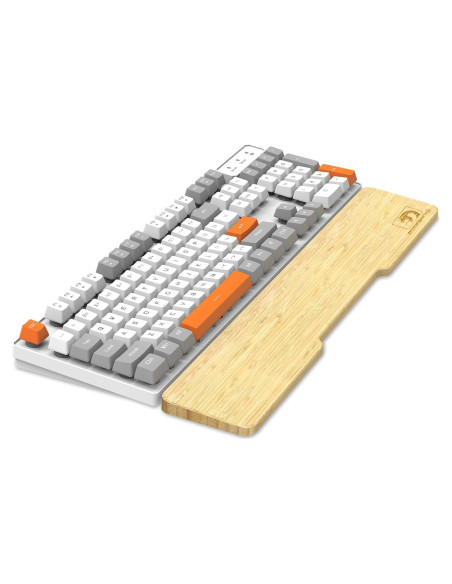 Reposamuñecas Ergonómico de Bambú MANBASNAKE 41.8x8x2.5cm Reposamuñecas Ergonómico de Bambú MANBASNAKE 41.8x8x2.5cm