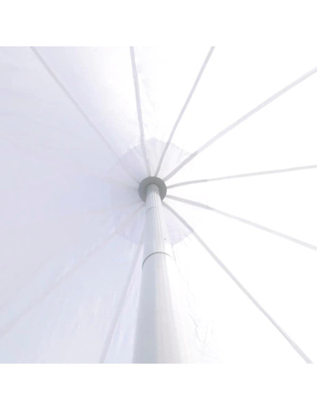 Gazebo Hexagonal de Jardín FUDUGEHMIOFWFJJ 10m Blanco Gazebo Hexagonal de Jardín FUDUGEHMIOFWFJJ 10m Blanco