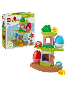 LEGO DUPLO Árbol de Equilibrio y Apilamiento 10440 - Juguete Educativo para Niños de 18 Meses
