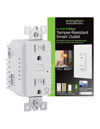 Enchufe Inteligente Enbrighten Z-Wave Plus 300W Blanco