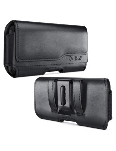 Funda DeBin para iPhone 16 Plus y Samsung Galaxy S24+ Negro