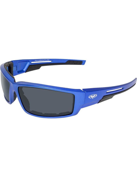 Gafas de montar acolchadas Global Vision Sly 2 pares con lentes ahumados Gafas de montar acolchadas Global Vision Sly 2 pares con lentes ahumados