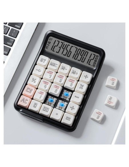 Calculadora de Escritorio NGIFERA RZ.7258 LCD 12 Dígitos Ergonómica Calculadora de Escritorio NGIFERA RZ.7258 LCD 12 Dígitos Ergonómica