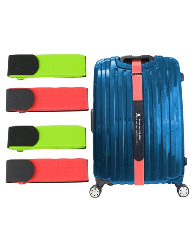 Correas de Equipaje Velcro Boxer 4 Piezas 5.08x228.6 cm