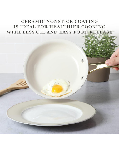 Juego de Utensilios de Cocina 10 Pzas Martha Stewart Cerámico Juego de Utensilios de Cocina 10 Pzas Martha Stewart Cerámico