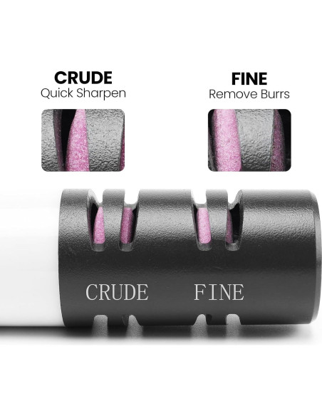 Afilador de cuchillos eléctrico UNIWA 23.1cm fácil de usar Afilador de cuchillos eléctrico UNIWA 23.1cm fácil de usar