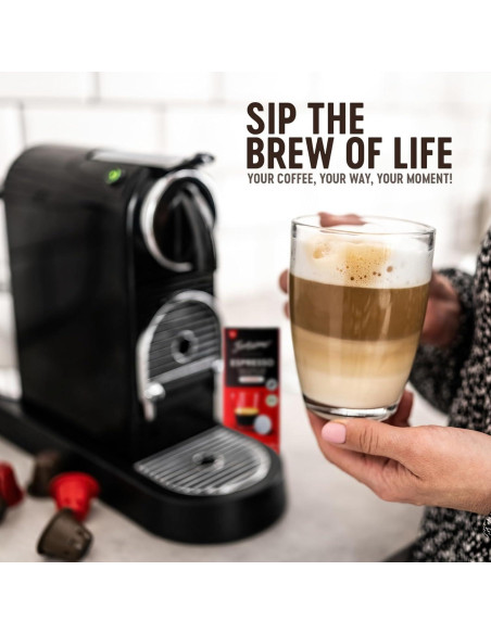 Cápsulas de Espresso FORTISIMO - 100 Unidades - Nespresso Cápsulas de Espresso FORTISIMO - 100 Unidades - Nespresso