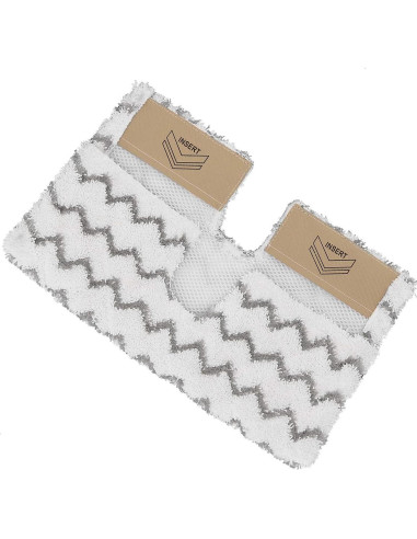 Paquete de 2 almohadillas de microfibra Tidy Monster para mopas Shark