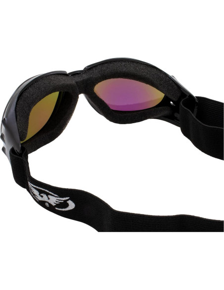Gafas de Motocicleta Global Vision Eliminator 2 Pares Negro Gafas de Motocicleta Global Vision Eliminator 2 Pares Negro