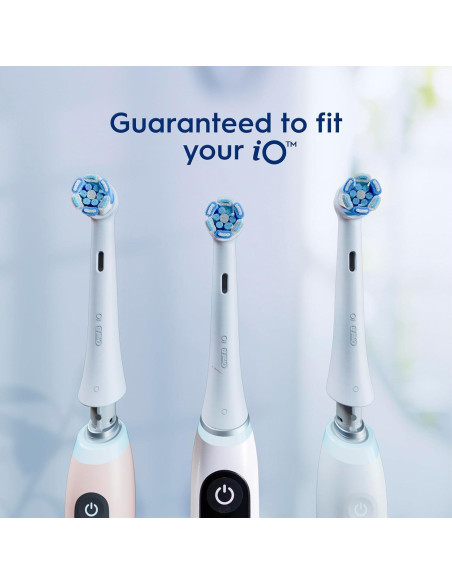 Cabezas de cepillo Oral-B iO Ultimate Clean 2 unidades Blanco Cabezas de cepillo Oral-B iO Ultimate Clean 2 unidades Blanco