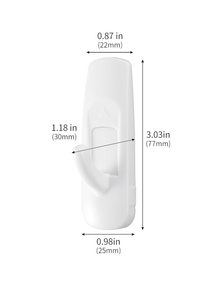 Ganchos de Pared MOVELYST Medianos 18 Piezas + 24 Tiras Adhesivas Ganchos de Pared MOVELYST Medianos 18 Piezas + 24 Tiras Adhesivas