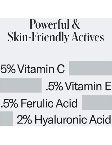 Suero Facial Geologie 30ml - Ácido Ferúlico y Vitamina C+E