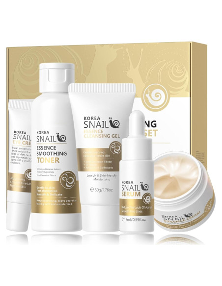 Kit de Cuidado de Piel Coreano Evolvique 5PCS Hidratante Kit de Cuidado de Piel Coreano Evolvique 5PCS Hidratante